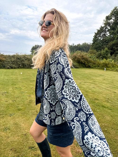 Hovedbilde Rah Oslo - Printed Short Jacket - Navy