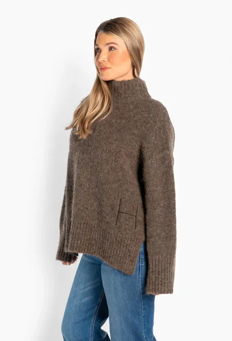 Hovedbilde HÉST - Noelle Sweater - Brown
