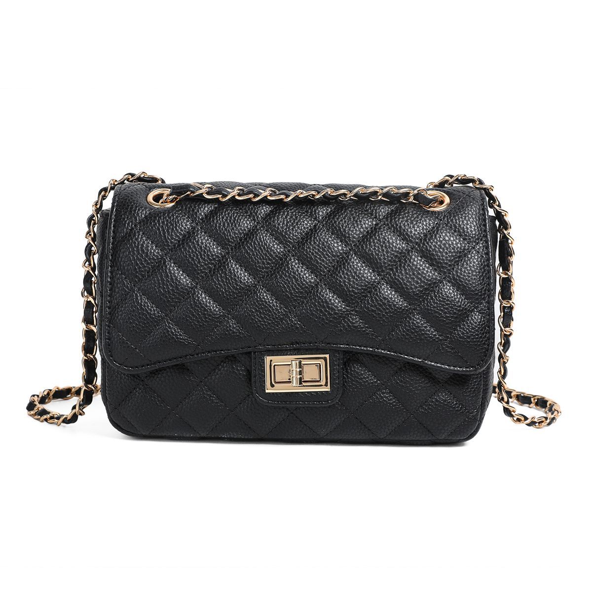 Rosenvinge - DAISY stor clutch sort 
