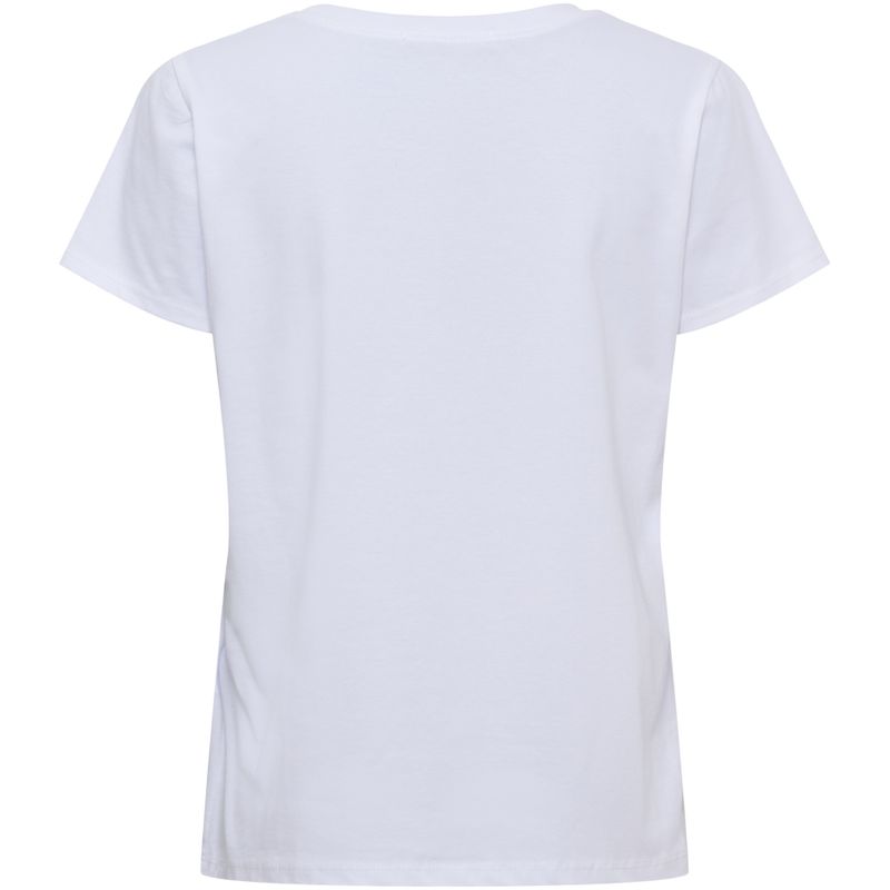 MdcAvella Tee - Hvit/Rosa