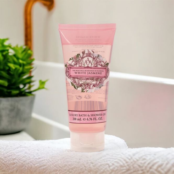 Hovedbilde Dusj & Badeskum Hvit Jasmin 200ml