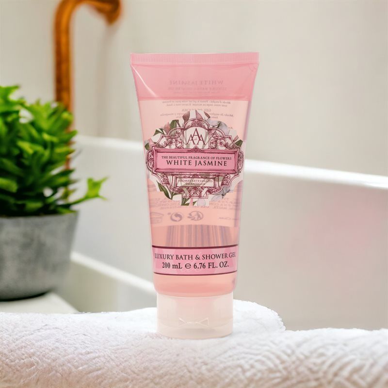Dusj & Badeskum Hvit Jasmin 200ml