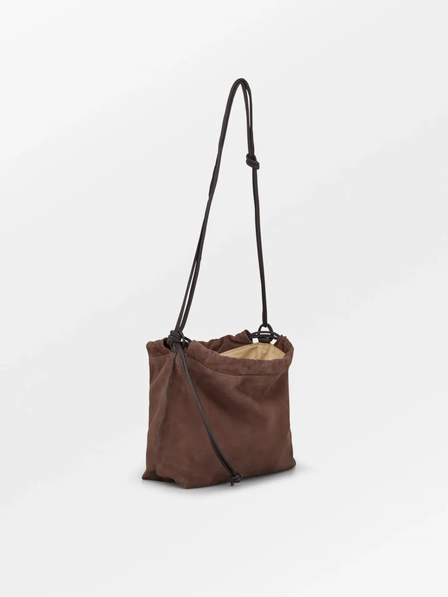 BECK SÖNDERGAARD - Suede Giana Bag - Brun