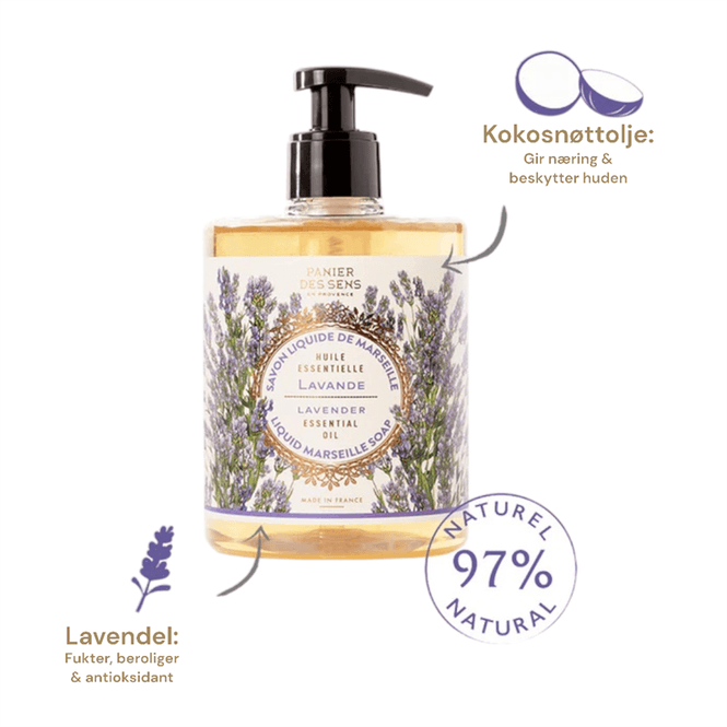 Hovedbilde Essentials Flytende Såpe Lavendel 500ml