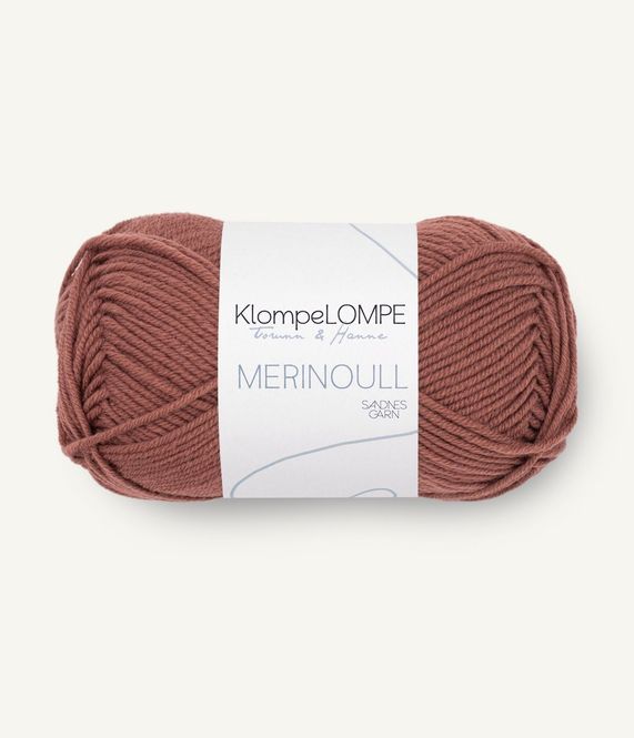 Hovedbilde KlompeLompe Merino 4043 Plommerosa