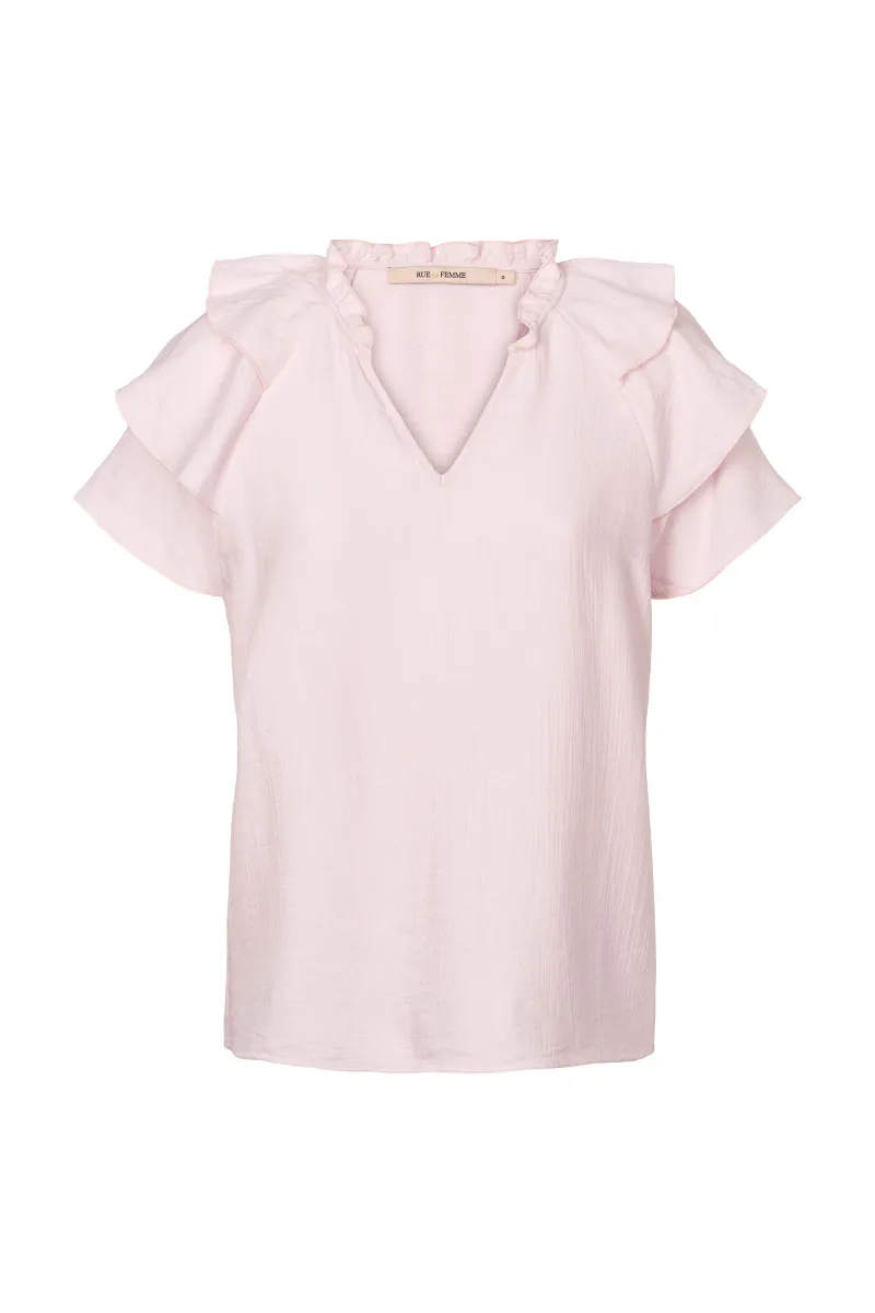 Rue de Femme - Calyria blouse - Crystal pink