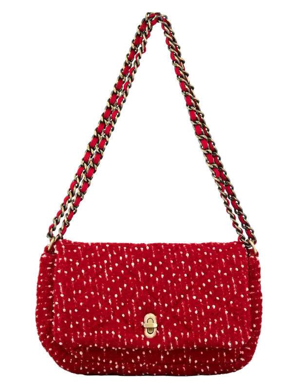BECK SÖNDERGAARD - Boucle Hollis Bag - Skulderveske