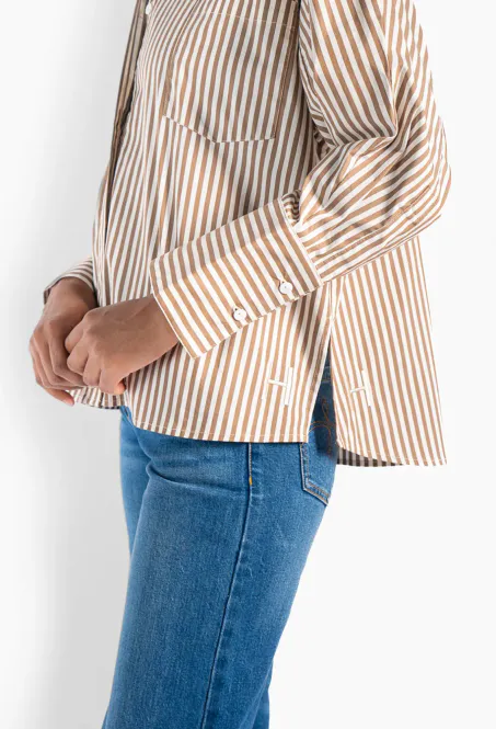 Hovedbilde HÉST - Lilly Shirt - Brown Wren