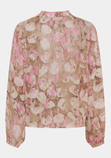 Hovedbilde Isay - Delta New Blouse - Luxury Camel w/Pink