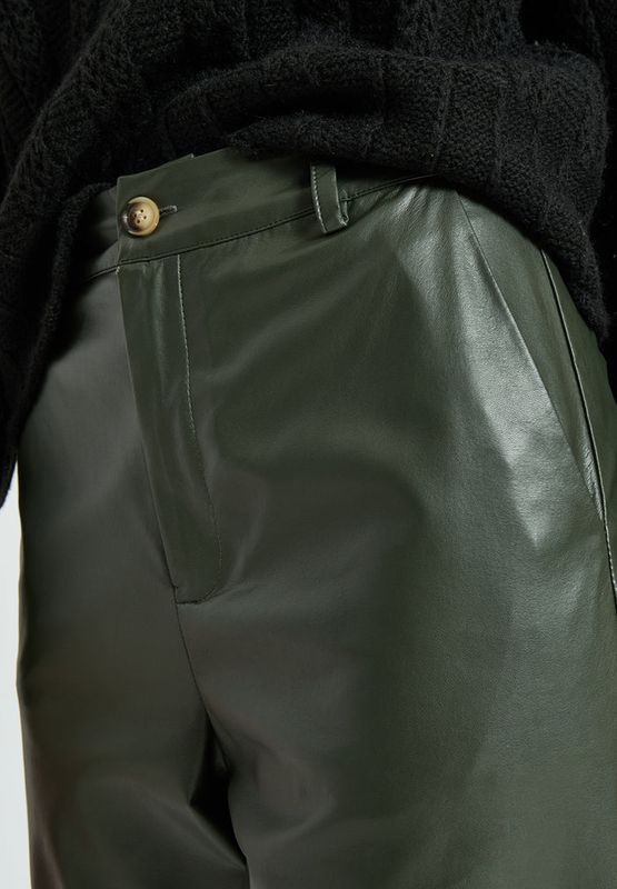 FLARED PANTS - DEEP DEPTHS GREEN