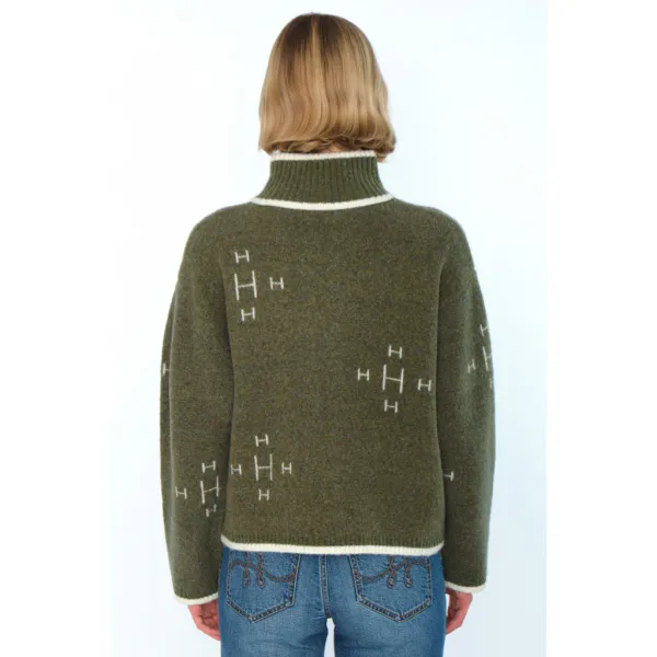 Hovedbilde HÉST - IBEN ZIP JAKKE WINTER MOSS