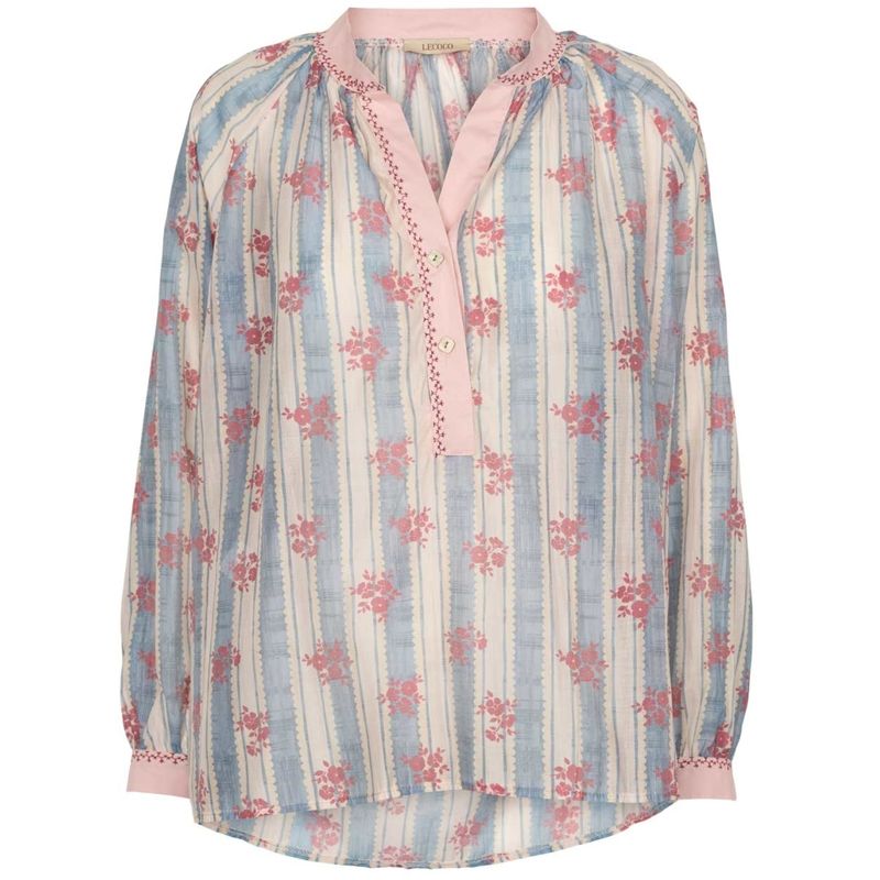 LECOCO - Milly Bluse - Dream Blue
