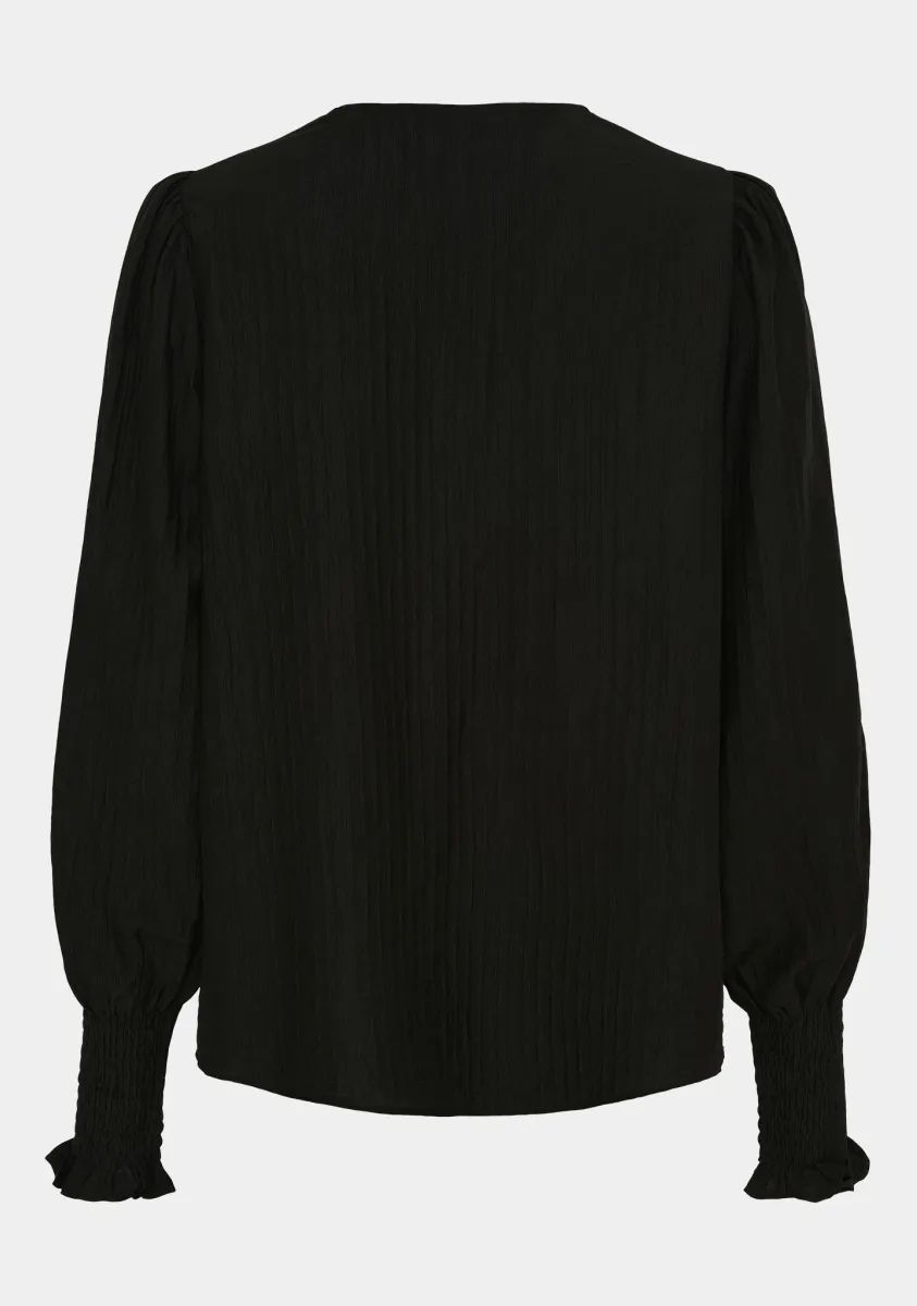 ISAY - Frea blondebluse - sort 
