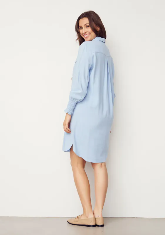 Isay - Pearl Tunic - Light Blue