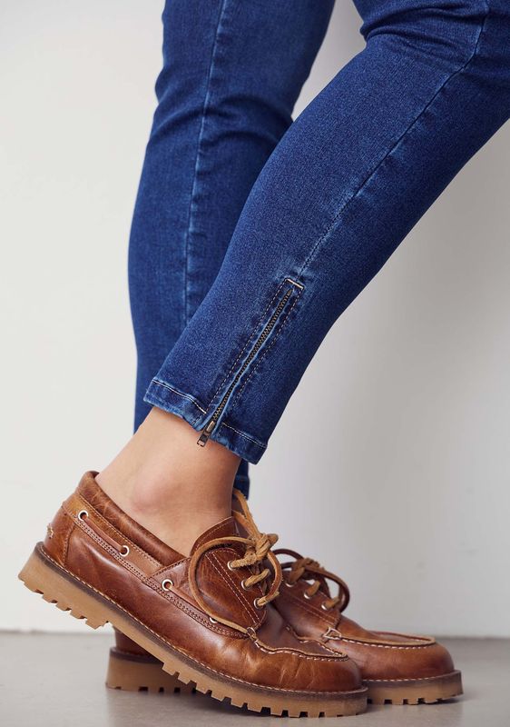 ISAY - Lido Zip Jeans - Basic Denim Wash