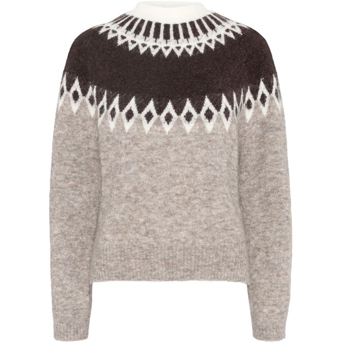 Hovedbilde RAH OSLO -  Annie round neck with pattern - ...