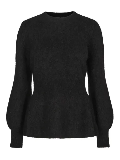 Hovedbilde HAUST - FEMININE LUXURY PULLOVER - SORT
