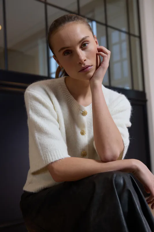 Rue De Femme - Elisa  cardigan - Off white