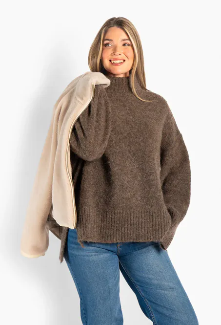 Hovedbilde HÉST - Noelle Sweater - Brown