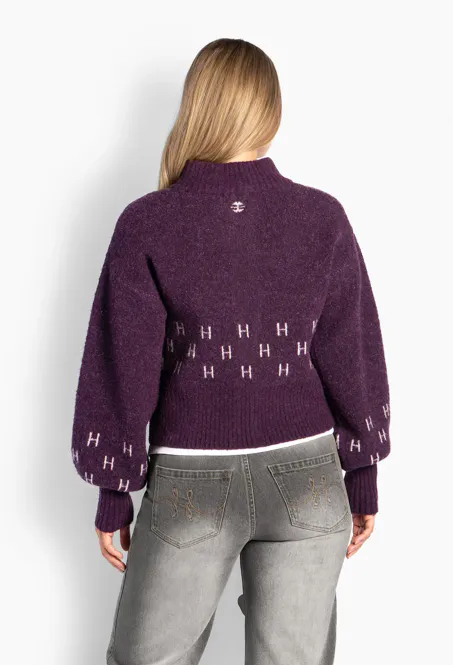 Hovedbilde HÉST - Märtha Short Jacket - Potent Purple
