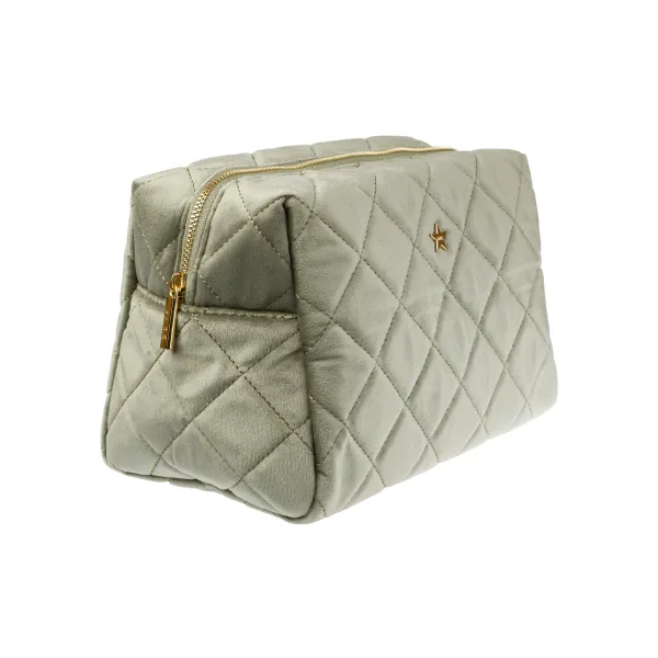 Hovedbilde VELVET SQUARE QUILTED MAKE-UP POUCH LARGE MILIEU ...