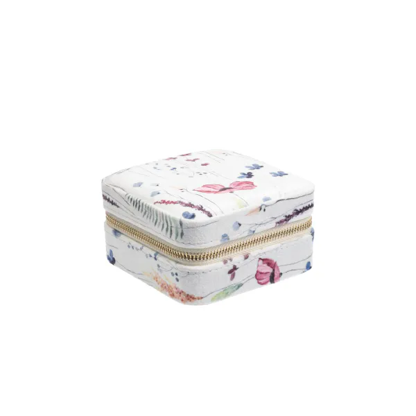 Hovedbilde VELVET JEWELLERY BOX MINI MULTICOLOR FLOWER ...