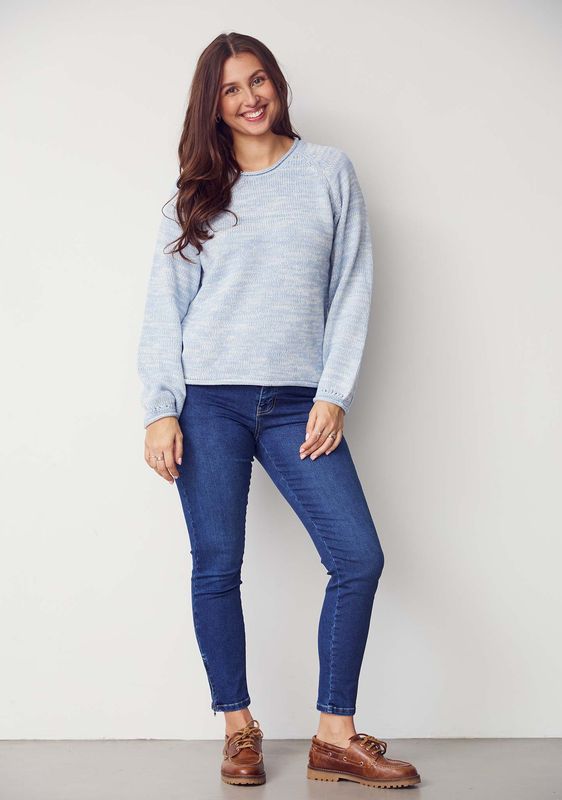 ISAY - Lido Zip Jeans - Basic Denim Wash