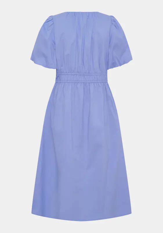 Isay - Sigga s/s Dress - Skyblue