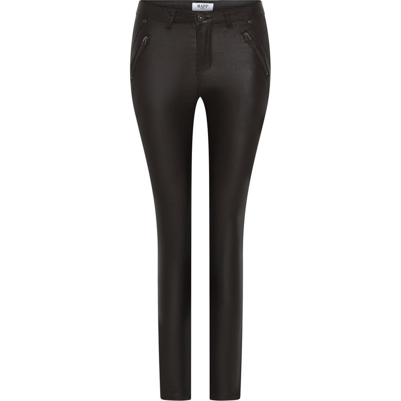 MAPP JEANS - Katy Coated Jeans L76 Chocolate 
