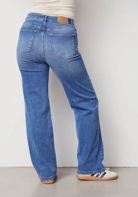 Hovedbilde ISAY - Bologna Wide Jeans - Mid Denim